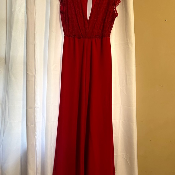 Red jumpsuit - Picture 2 of 8